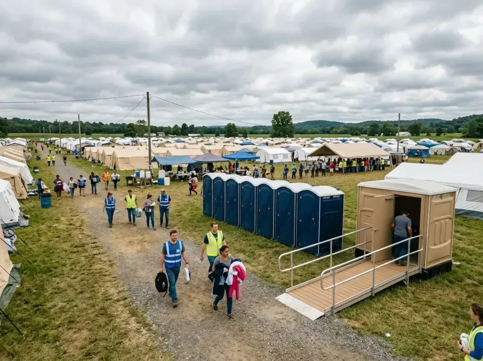disaster-relief-camp-restrooms-010 — frequently asked questions, Dumpster & Portable Bathrooms Rental in Newark, DE